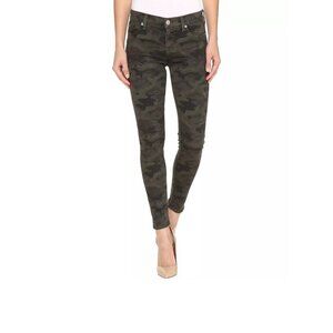 Hudson Nico Mid Rise Ankle Skinny Jeans 31 Infantry Camo 33 x 29